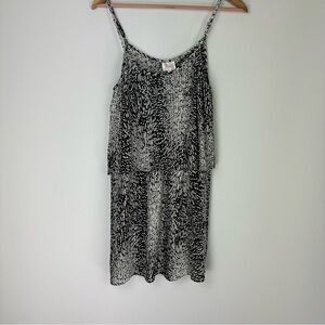 Parker Monochrome Patterned Dress
